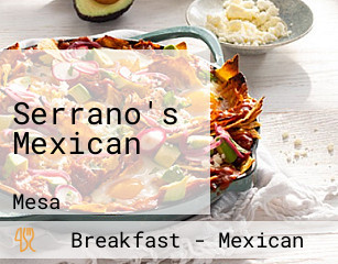 Serrano's Mexican
