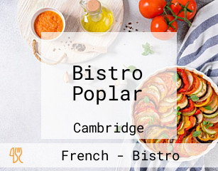 Bistro Poplar