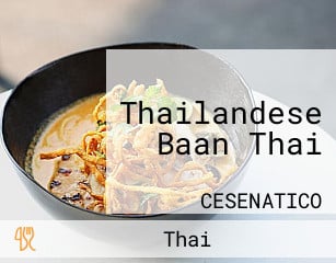 Thailandese Baan Thai