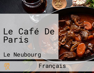 Le Café De Paris