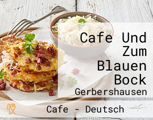 Cafe Und Zum Blauen Bock
