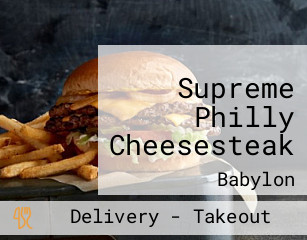 Supreme Philly Cheesesteak