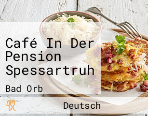 Café In Der Pension Spessartruh