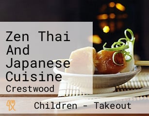 Zen Thai And Japanese Cuisine