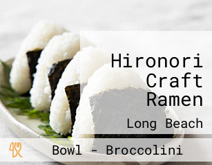 Hironori Craft Ramen