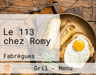 Le 113 chez Romy