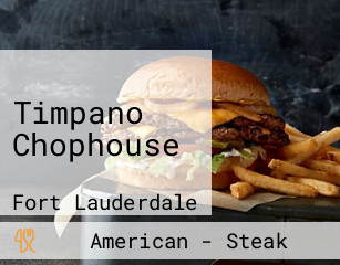 Timpano Chophouse