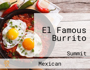 El Famous Burrito