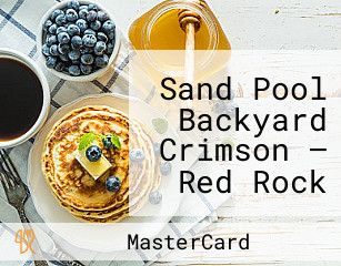 Sand Pool Backyard Crimson – Red Rock Casino And