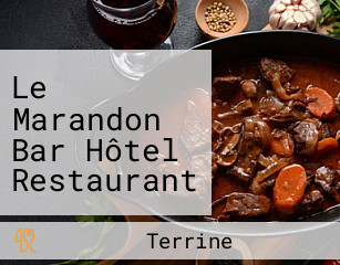 Le Marandon Bar Hôtel Restaurant à Foncine Le Bas, Haut Jura