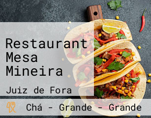 Restaurant Mesa Mineira