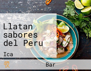 Llatan sabores del Peru