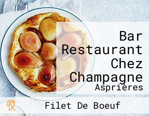 Bar Restaurant Chez Champagne