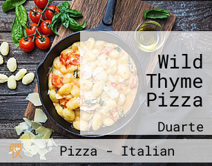 Wild Thyme Pizza