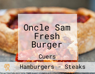 Oncle Sam Fresh Burger