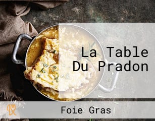 La Table Du Pradon