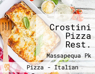 Crostini Pizza Rest.