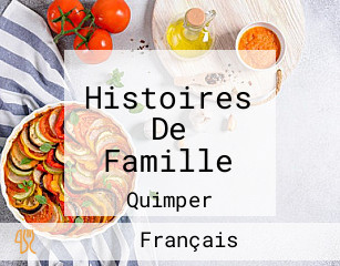 Histoires De Famille