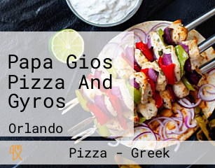 Papa Gios Pizza And Gyros