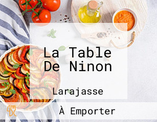 La Table De Ninon