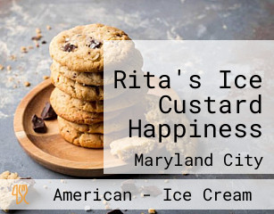 Rita's Ice Custard Happiness