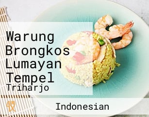 Warung Brongkos Lumayan Tempel