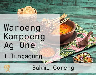 Waroeng Kampoeng Ag One