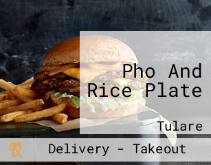 Pho And Rice Plate