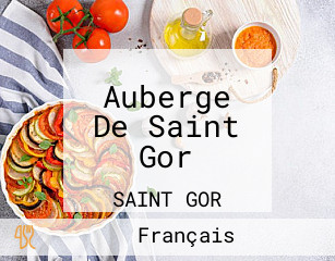 Auberge De Saint Gor