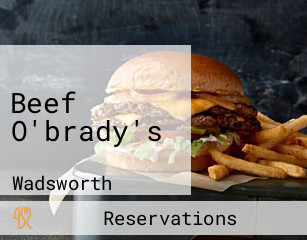 Beef O'brady's