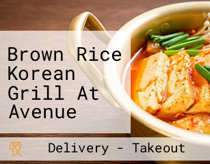 Brown Rice Korean Grill At Avenue White Marsh