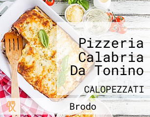 Pizzeria Calabria Da Tonino