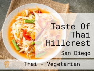 Taste Of Thai Hillcrest