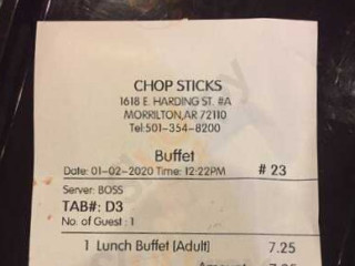 Chop Sticks Chinese Buffet