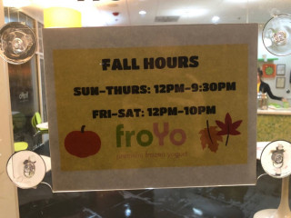 Froyo Premium Frozen Yogurt