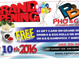 Pb Pho Grill