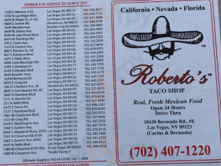 Roberto's Taco Shop