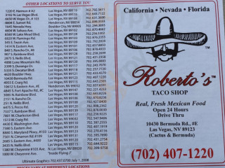 Roberto's Taco Shop