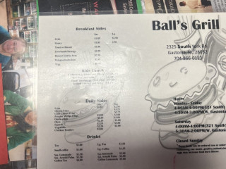 Balls Grill Produce