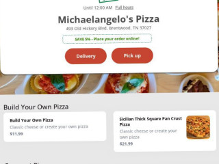 Michaelangelo's Pizza