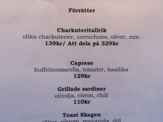 Restaurang Sjoegatan Paa Fyrvaegen I Falsterbo