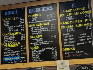 Bike's Burgers And Ice Cream