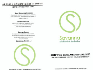Savanna Salad Bowls Sandwiches