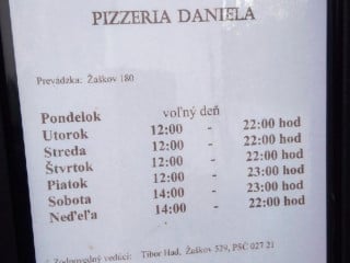 Pizzeria Daniela S Ubytovaním