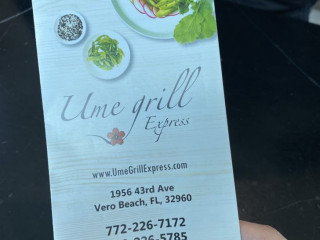 Ume Grill Express