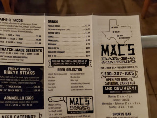 Mac's Bbq Catering- Fredericksburg, Tx