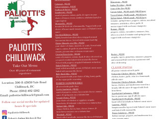 Paliotti's Italian Restaurant Bar