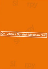 Ori' Zaba's Scratch Mexican Grill