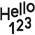 Hello 123