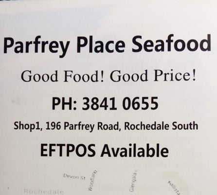 Parfrey Place Seafood